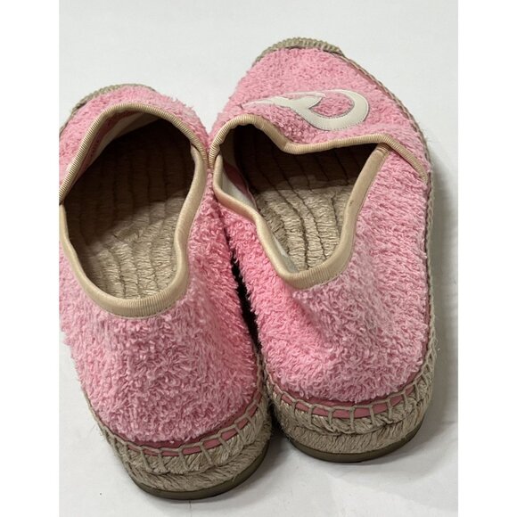 Gucci Pilar Interlocking G Terry Espadrilles In Pink - Picture 5 of 8